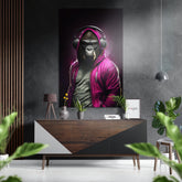Anger of the Ape Brushed Aluminum Dibond Wall Art.